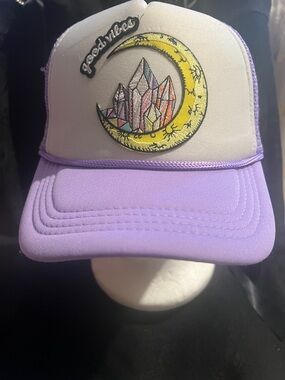 Good vibes Lavender Trucker Hat for women’s